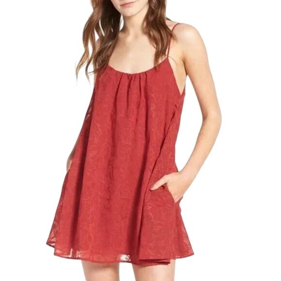 Lovers + Friends Dresses & Skirts - Lovers + Friends Fly Away Mini Dress in Rust NWT Size Small